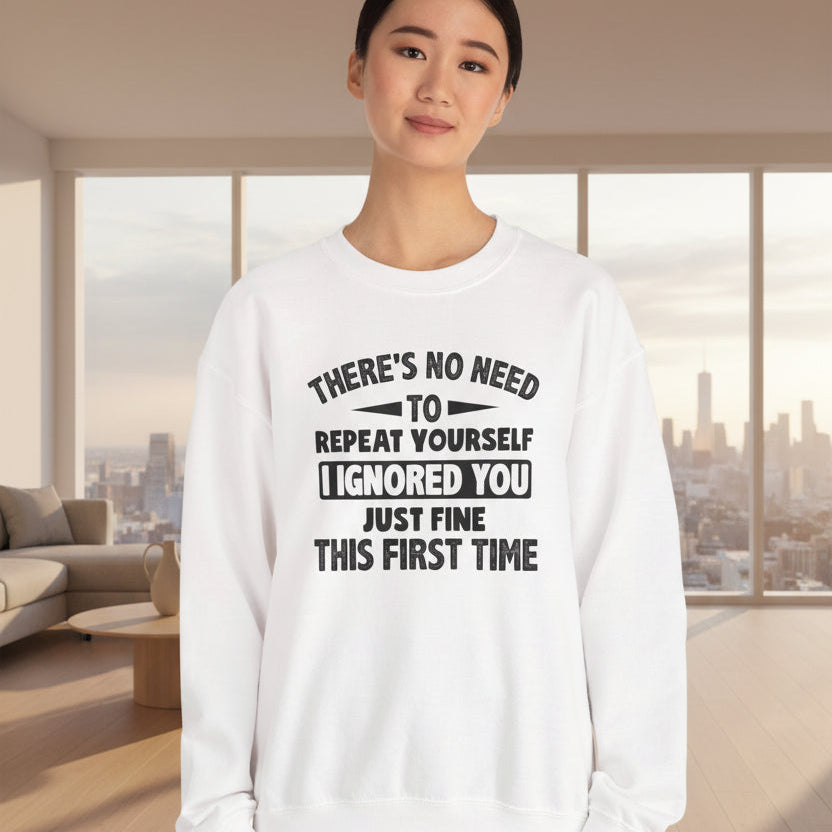 Slyly Savage Statement Crewneck