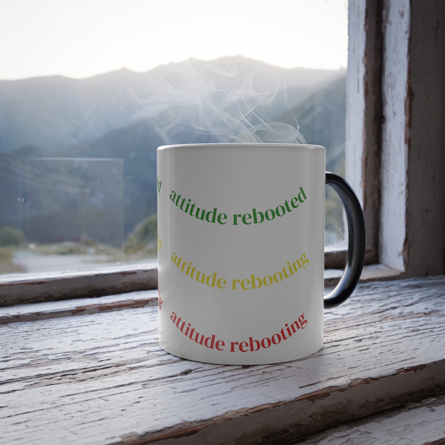 Attitude Reactivating Color Changing Mug