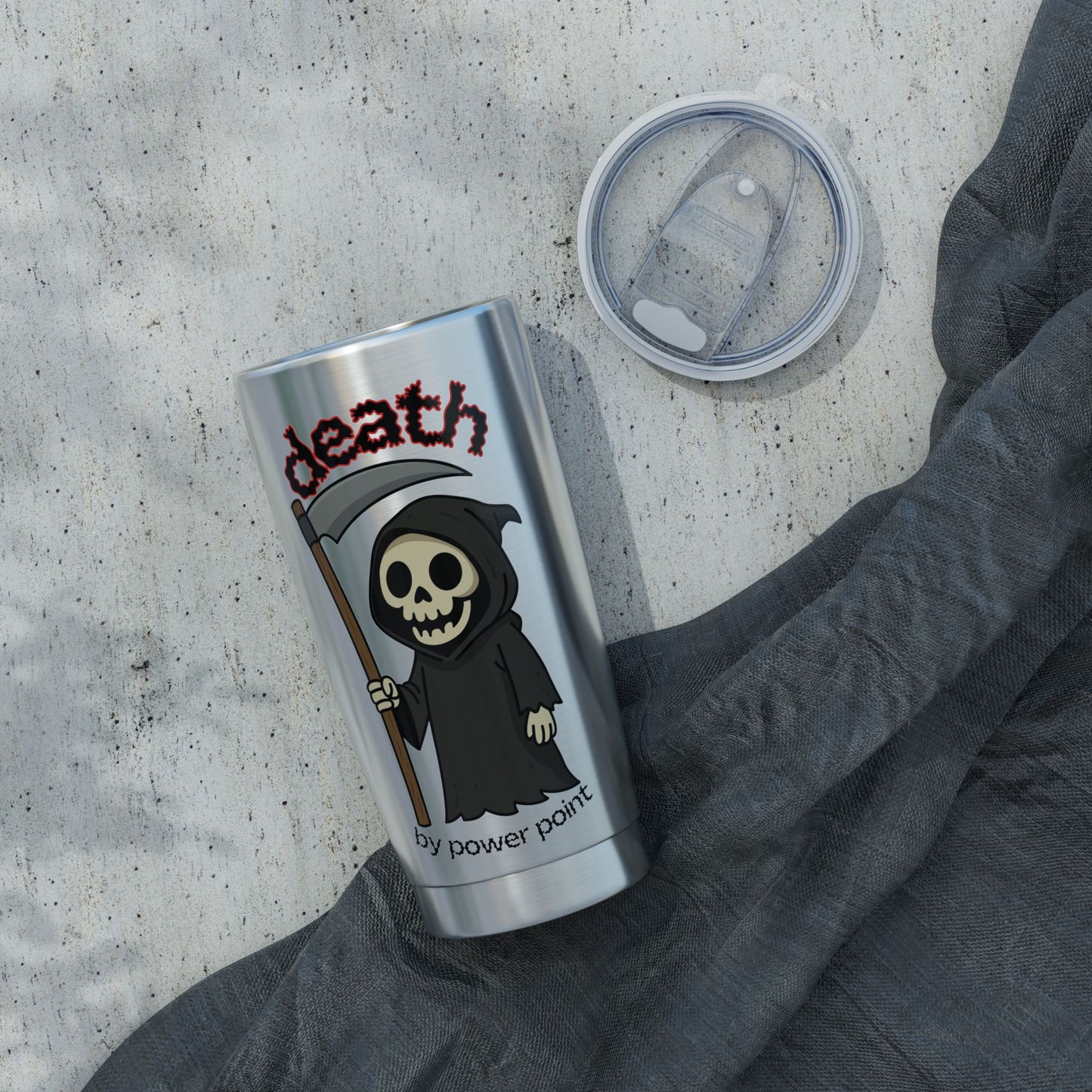 Death by Power Point 20oz Tumbler