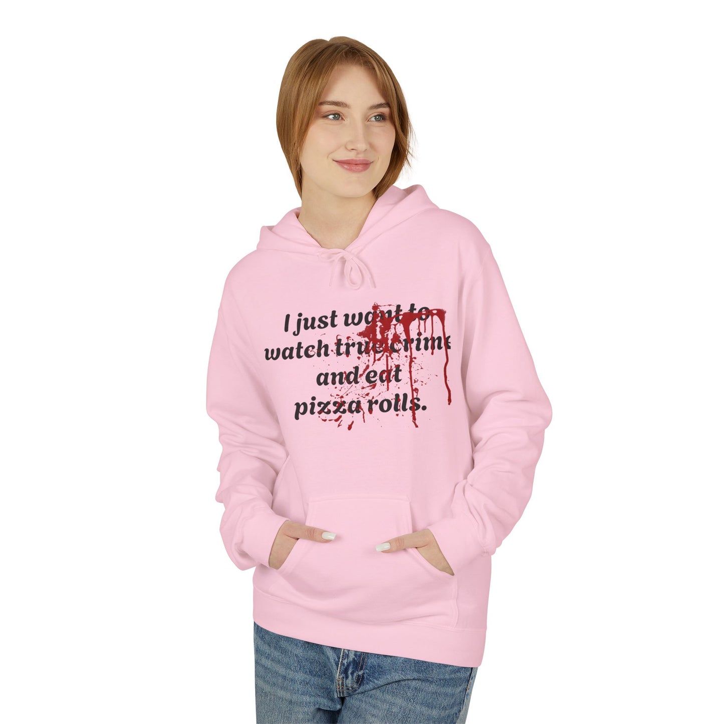 True Crime & Pizza Rolls Hoodie
