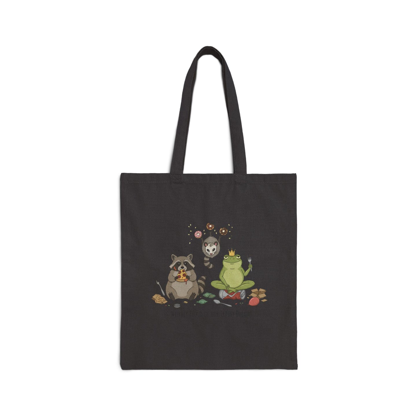 Weirdos Unite! Cotton Canvas Tote Bag
