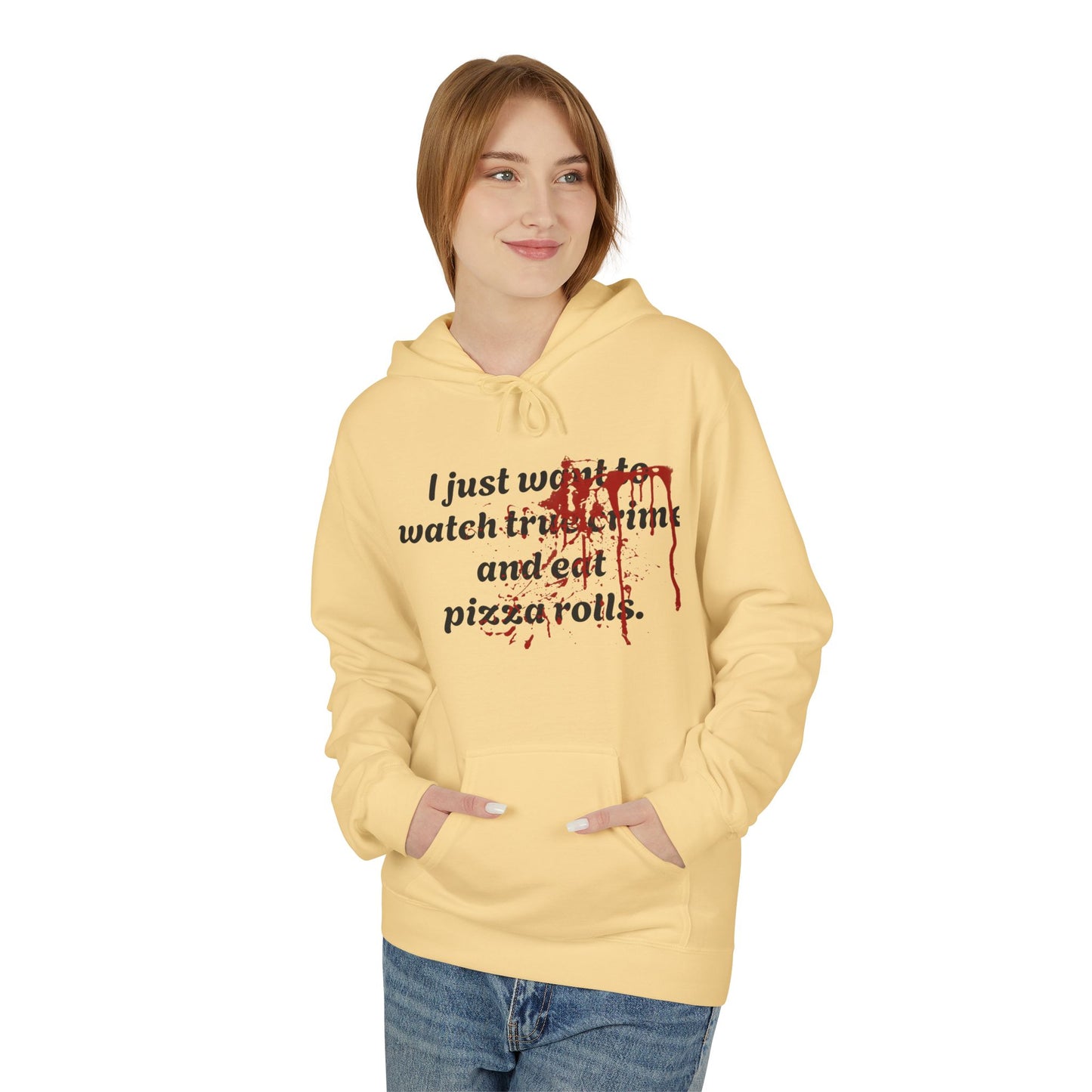 True Crime & Pizza Rolls Hoodie